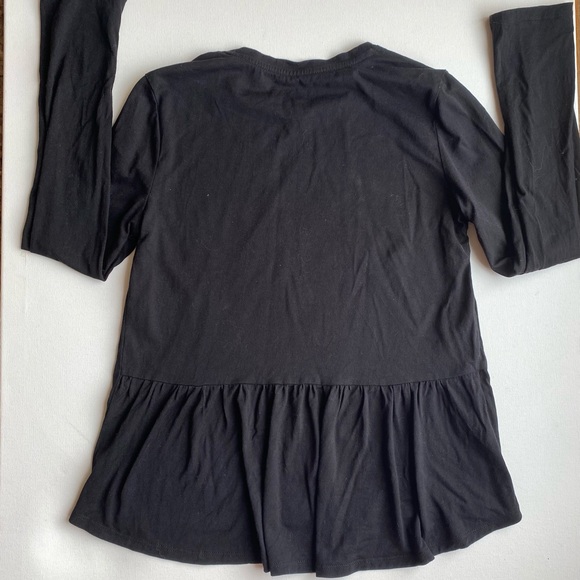 🚀⭐️Rockets of Awesome black tee with peplum - Picture 2 of 4